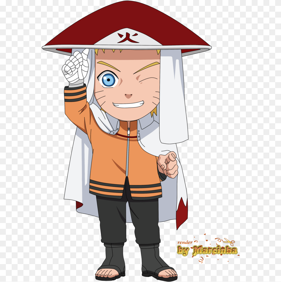 Transparent Naruto Hokage Naruto Hokage Chibi, Book, Comics, Publication, Person Png