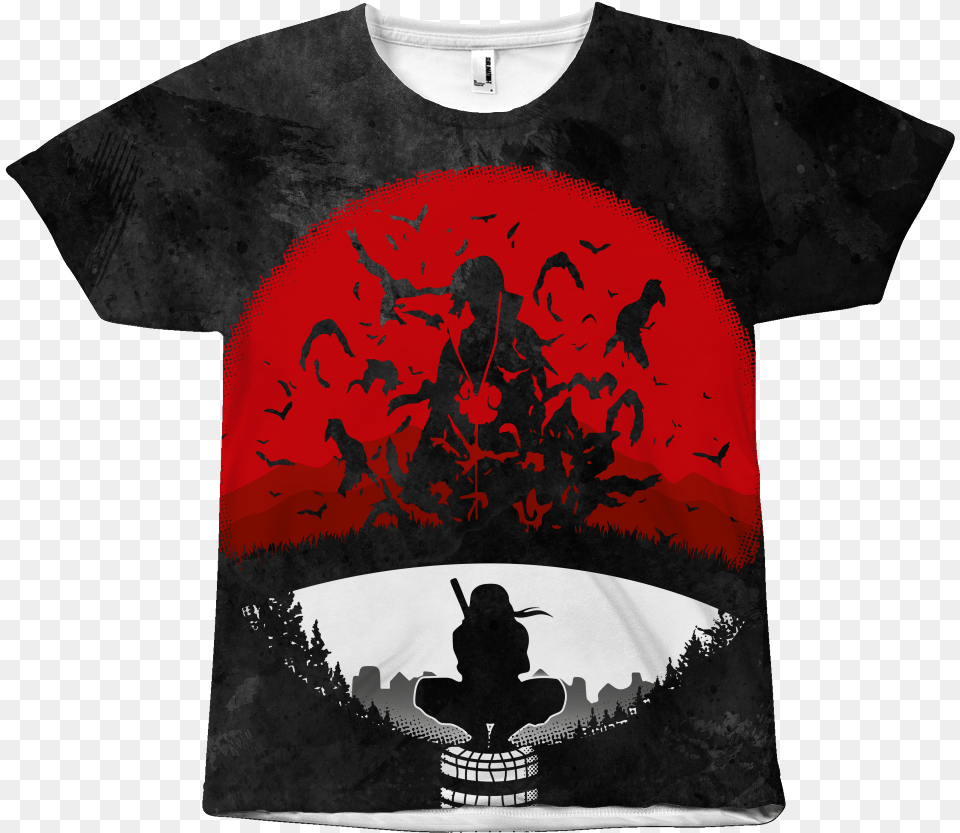 Transparent Naruto Itachi Red Sun All Naruto Phone Case Itachi, Clothing, T-shirt, Person, Adult Png