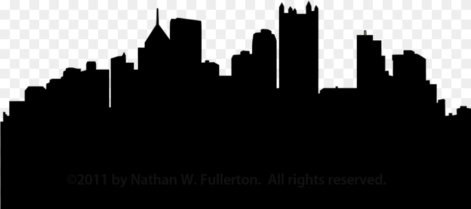 Nashville Skyline Silhouette Silhouette Pittsburgh Skyline, City Free Transparent Png