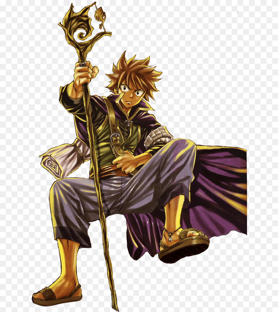 Transparent Natsu, Book, Comics, Publication, Person Png Image