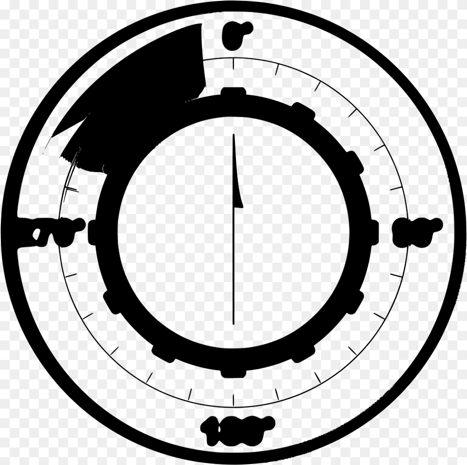 Transparent Nautical Compass Modern Compass, Gray Free Png