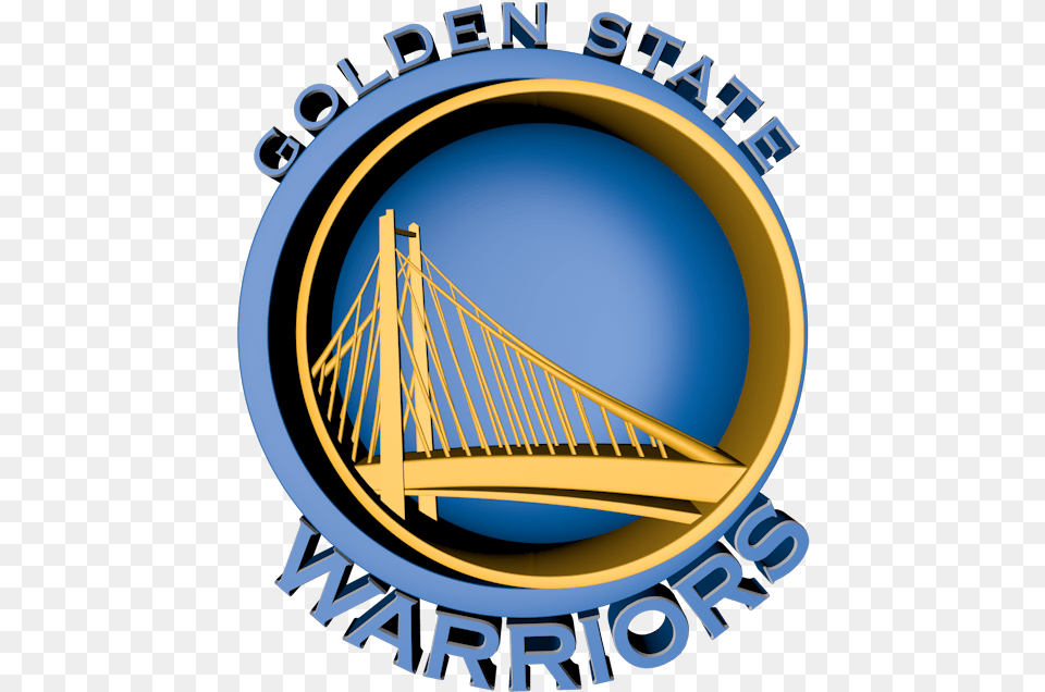Nba Logo Golden State Warriors Logo Art, Bridge, Suspension Bridge Free Transparent Png