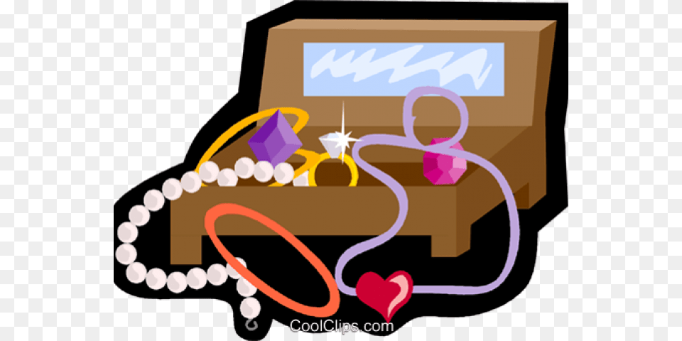 Transparent Necklace Vector Jewelry Box Clipart, Treasure, Accessories, Device, Grass Free Png Download
