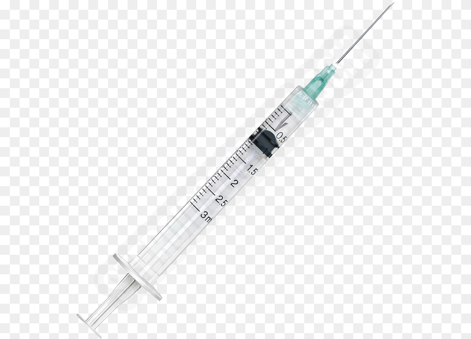 Transparent Needle Disposable Syringe 1 Cc, Injection, Blade, Dagger, Knife Free Png Download