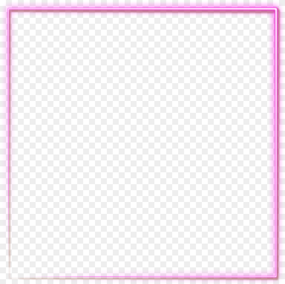 Neon Frame, Purple, Blackboard Free Transparent Png