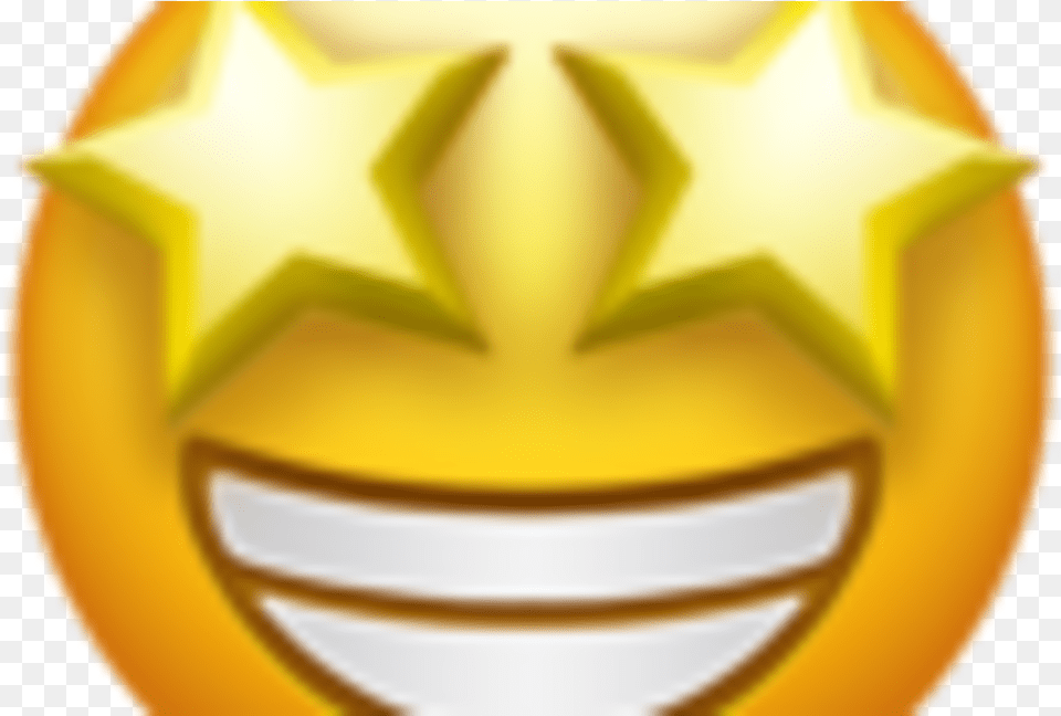 Transparent Nervous Emoji, Symbol, Star Symbol, Gold, Clothing Png