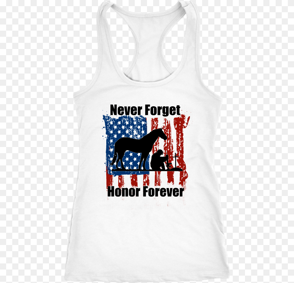 Never Forget Active Tank, Clothing, Tank Top, Person, Animal Free Transparent Png