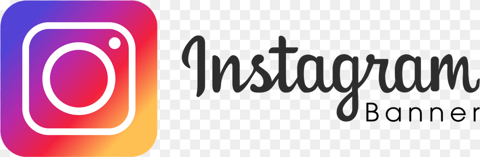 New Instagram Ribbon Banner Instagram, Logo, Art, Graphics, Text Free Transparent Png