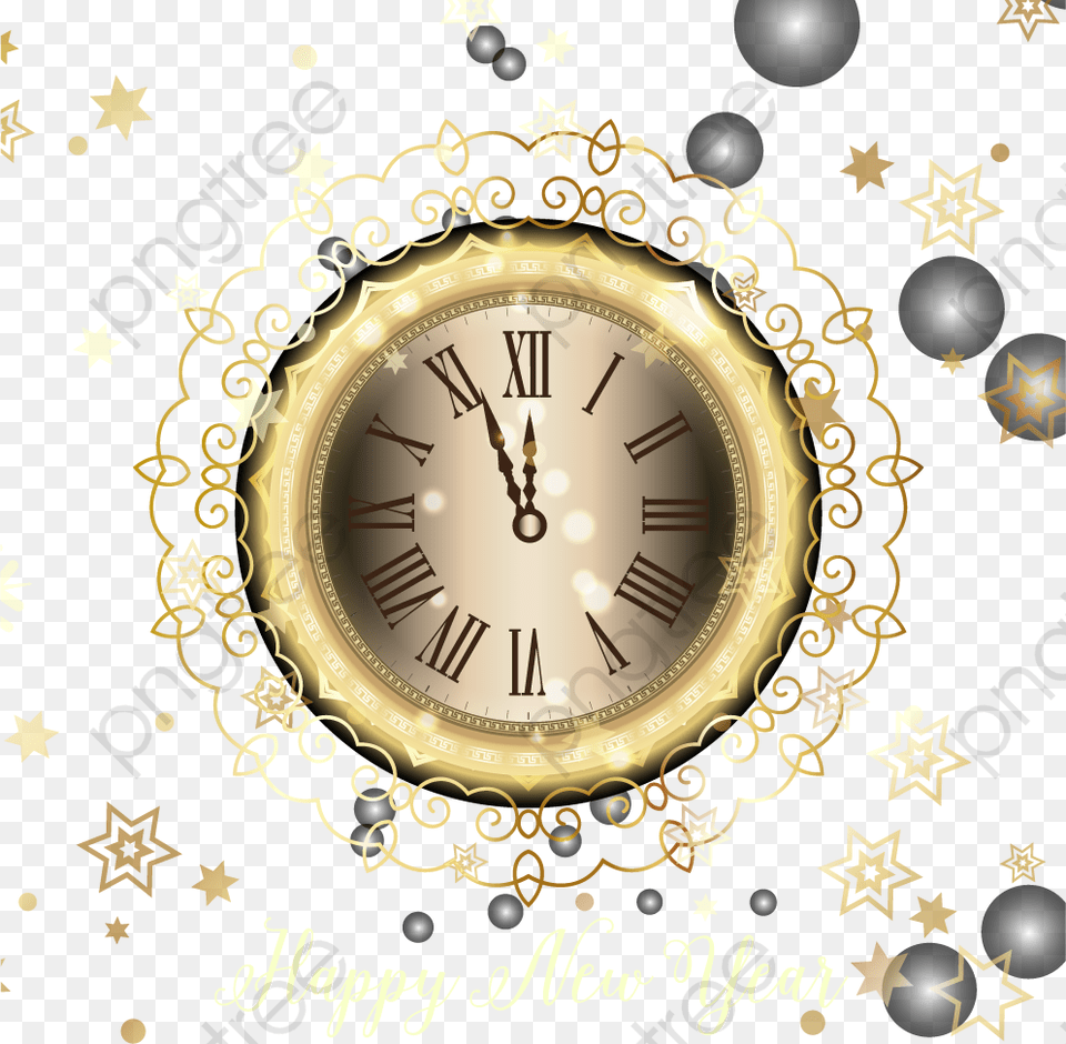 New Years Clip Art Clip Art, Analog Clock, Clock, Architecture, Building Free Transparent Png