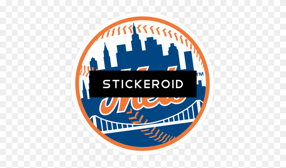 Transparent New York Mets Logo New York Mets Logo, Sticker, Architecture, Badge, Building Free Png Download