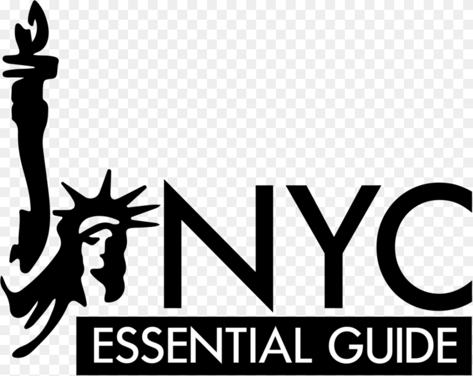 Transparent New York Skyline Silhouette Graphic Design, Lighting, Text Png Image