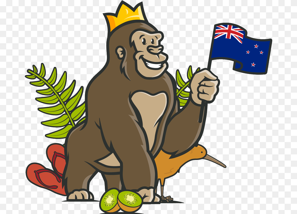 Transparent New Zealand Flag Cartoon Animals, Face, Head, Person, Baby Free Png