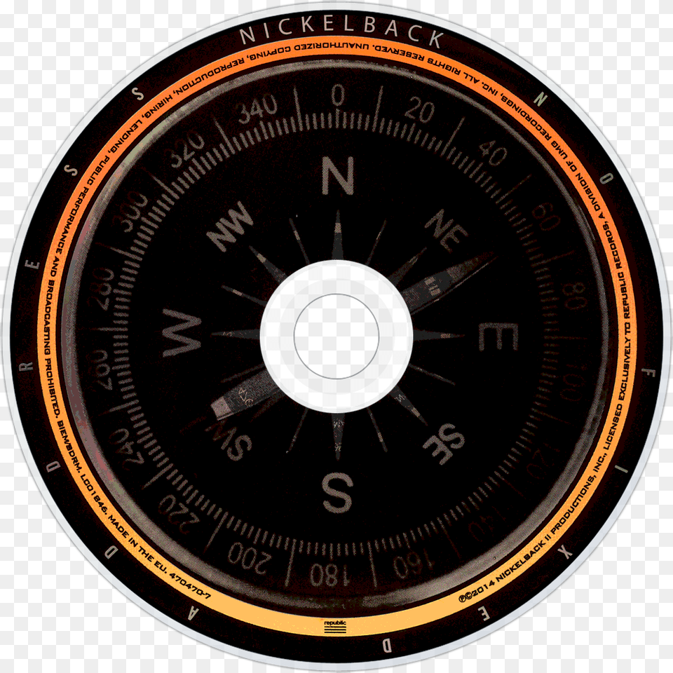 Transparent Nickelback Real Compass Without Needle, Wristwatch Png