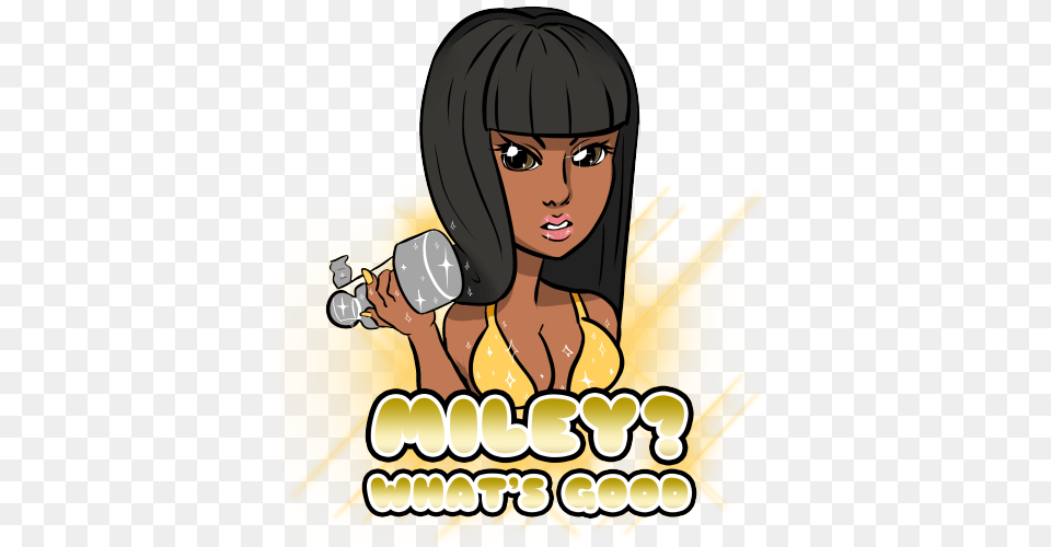 Transparent Nicki Minaj Tumblr, Book, Comics, Publication, Adult Free Png