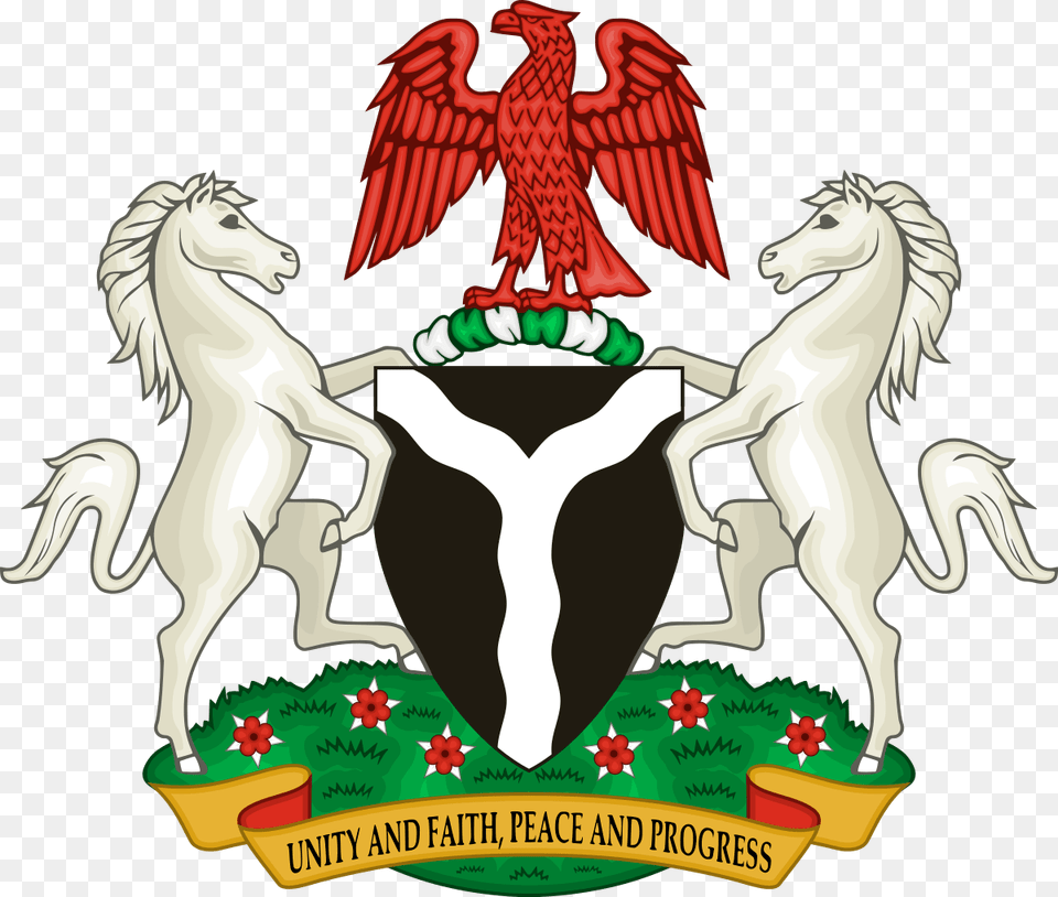 Transparent Nigeria Coat Of Arm, Emblem, Symbol, Logo Free Png Download