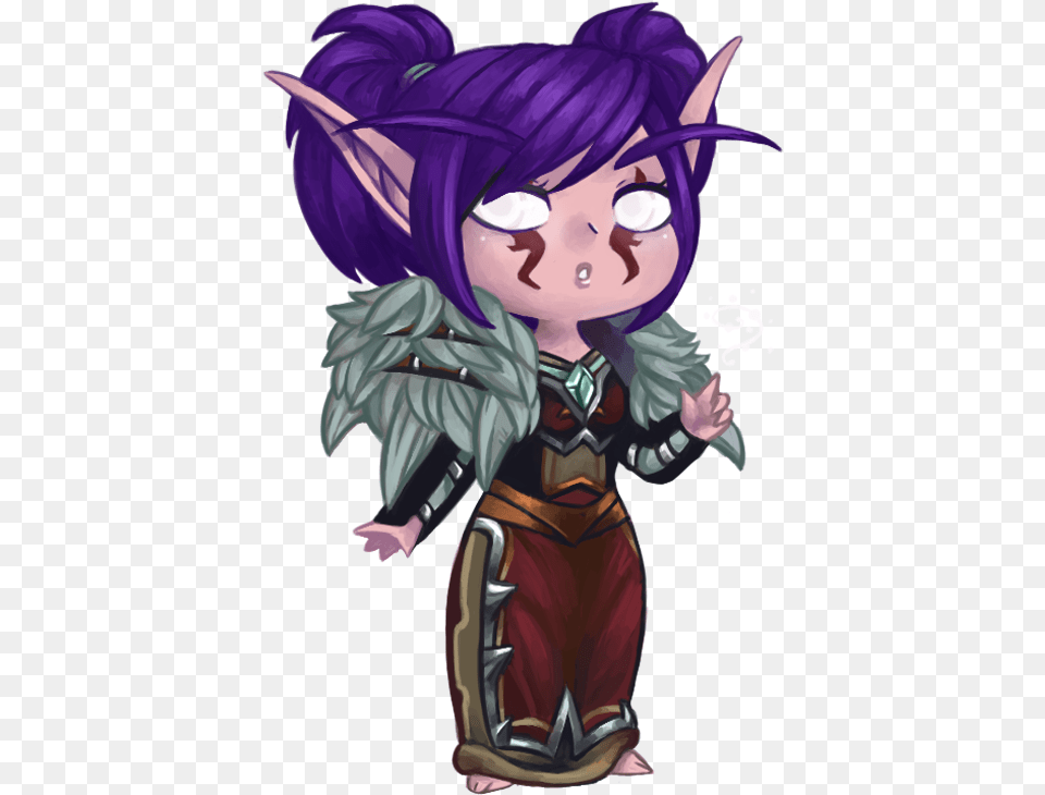 Night Elf Cartoon, Book, Comics, Publication, Baby Free Transparent Png