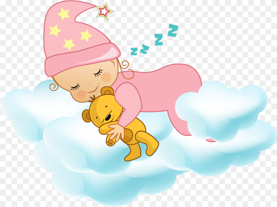 Nighttime Clipart Ninna Nanna, Baby, Person, Face, Head Free Transparent Png