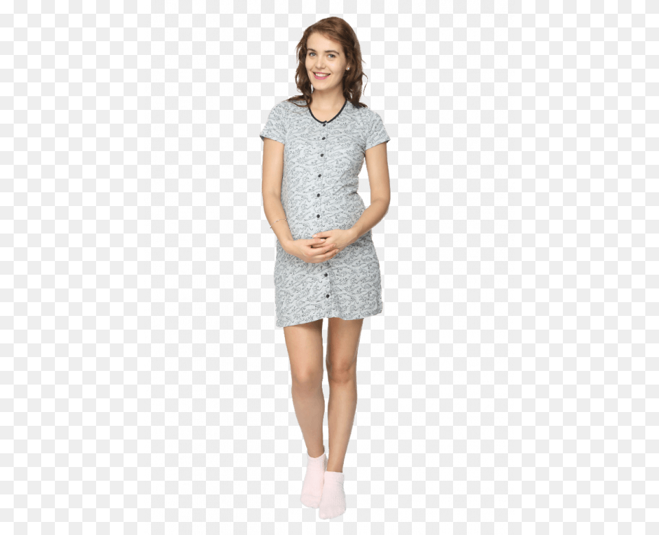 Transparent Nighty Silver Dress, Clothing, Sleeve, Person, Girl Free Png