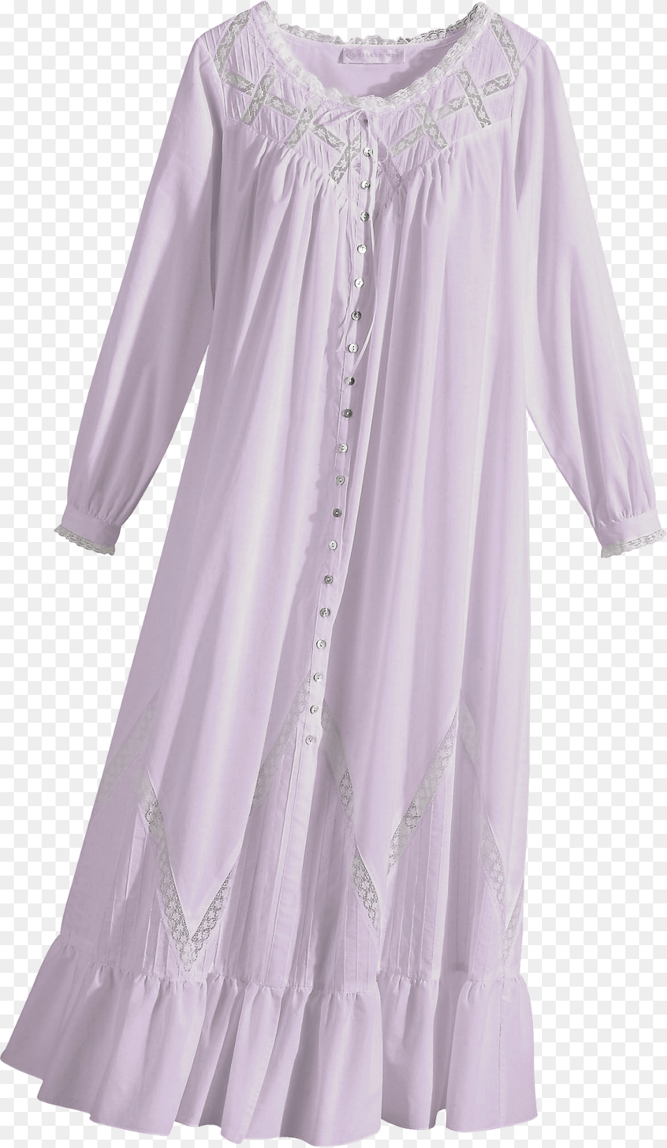 Transparent Nighty Western Style Eileen West, Blouse, Clothing, Dress, Long Sleeve Free Png Download