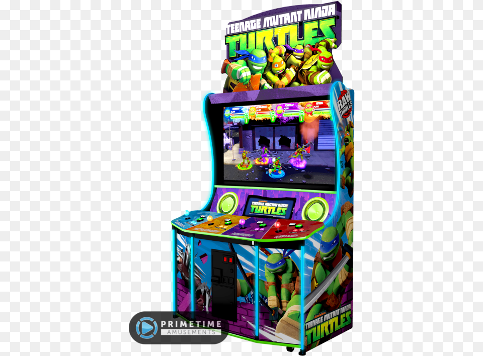 Ninja Turtles Injustice Arcade Hidden Cards, Person, Arcade Game Machine, Game, Adult Free Transparent Png