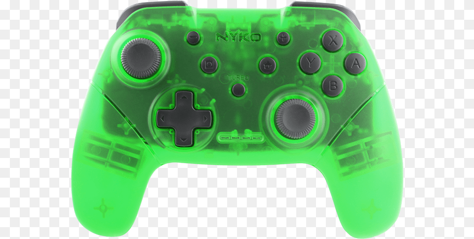Transparent Nintendo Switch Nyko Wireless Core Controller Green, Electronics, Joystick Png Image