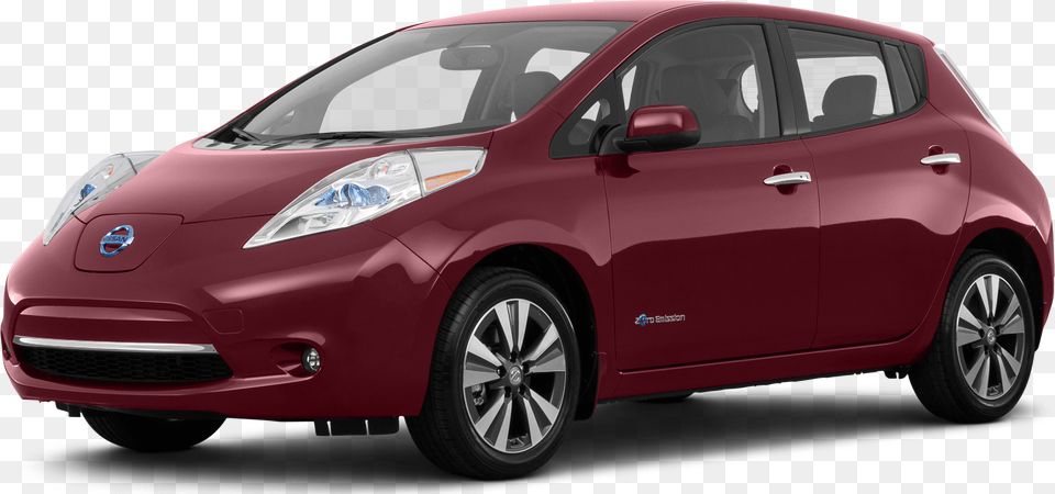 Transparent Nissan Leaf 2013 Nissan Leaf S Electric Cars, Car, Sedan, Transportation, Vehicle Png Image