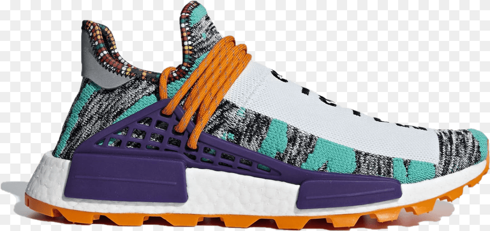 Transparent Nmd Adidas Nmd Hu Trail, Clothing, Footwear, Shoe, Sneaker Png