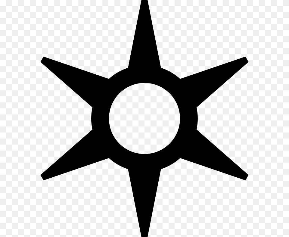 Transparent No Throwing Clipart Black Throwing Star, Gray Png Image