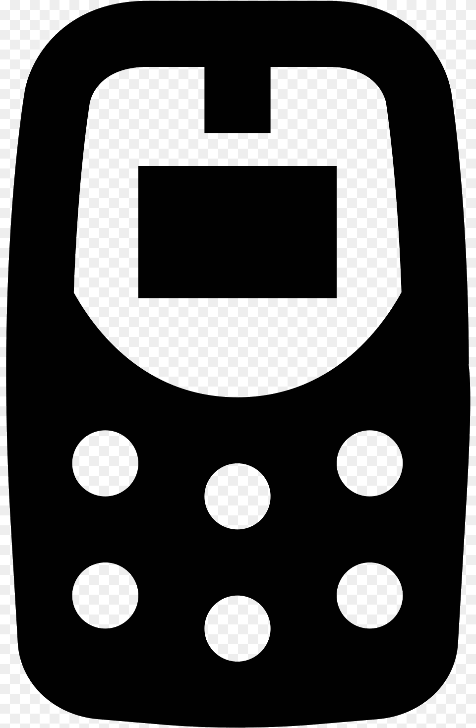Transparent Nokia 3310, Gray Free Png