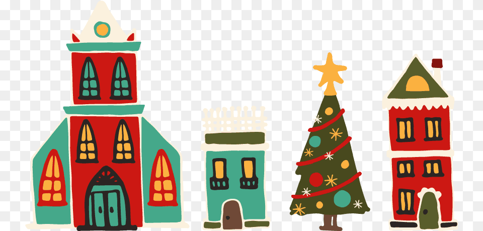 North Pole Clipart Christmas Tree, Christmas Decorations, Festival, Baby, Person Free Transparent Png