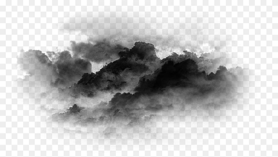 Transparent Nube Nubes Negras En, Gray Png Image