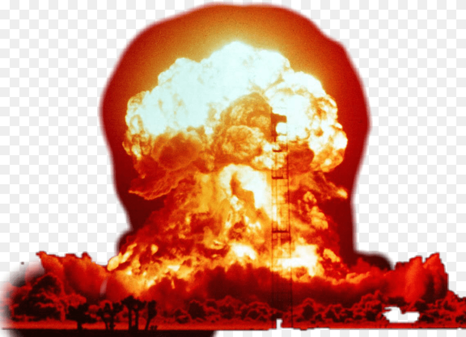 Transparent Nuclear Explosion All Hell Breaking Loose, Outdoors, Fire, Nature Png