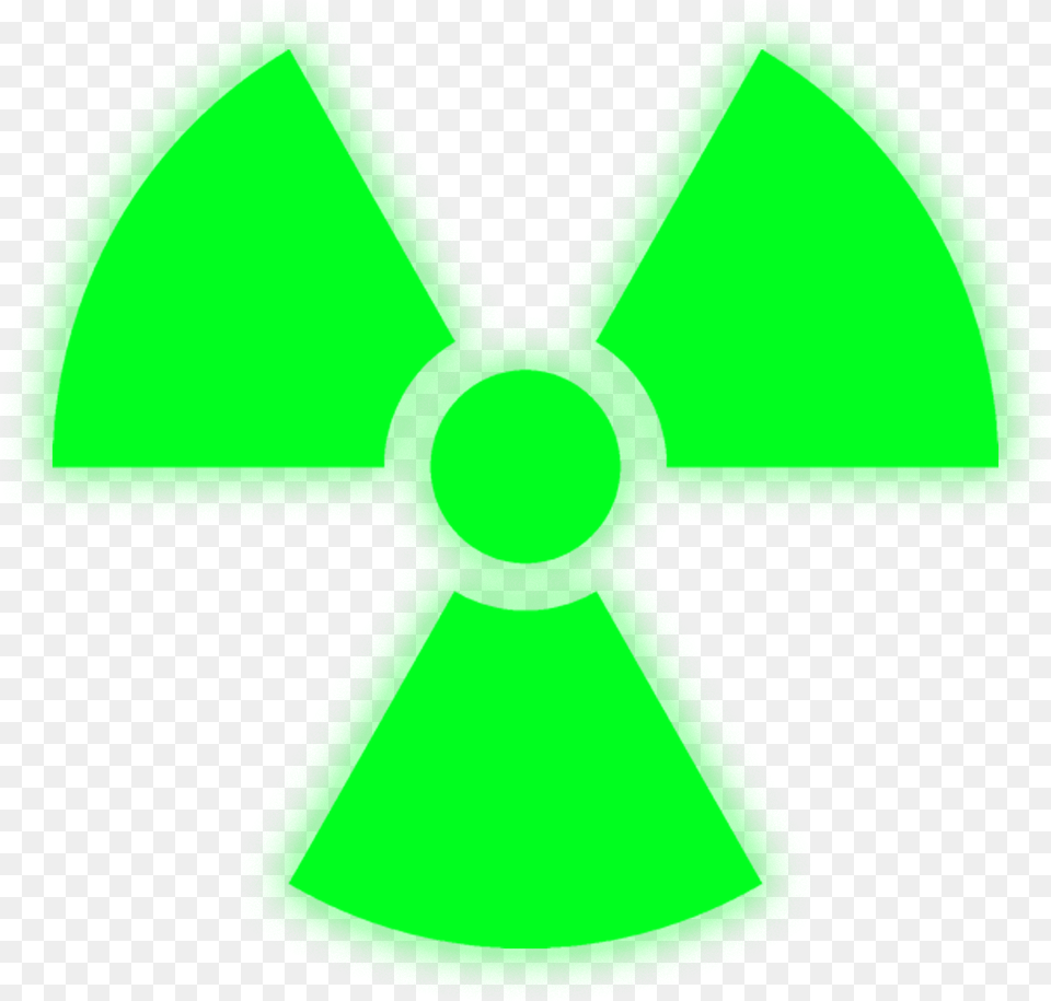 Transparent Nuke Symbol Radiation Symbol Gif No Background, Green Free Png Download