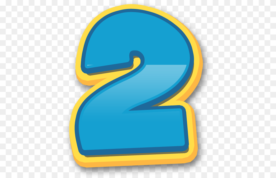 Transparent Numero 2 Paw Patrol Number, Symbol, Text Png Image