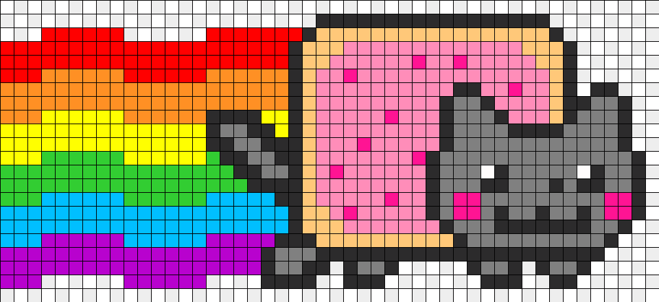 Transparent Nyan Cat Nyan Cat Gif, Blackboard Free Png Download