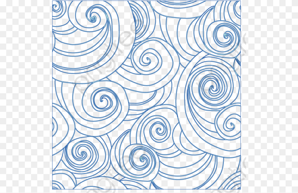Transparent Ocean Clip Art Clip Art, Pattern, Spiral Free Png Download