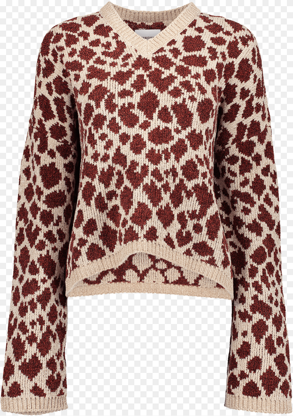 Transparent Ocelot Sweater, Clothing, Knitwear Png Image