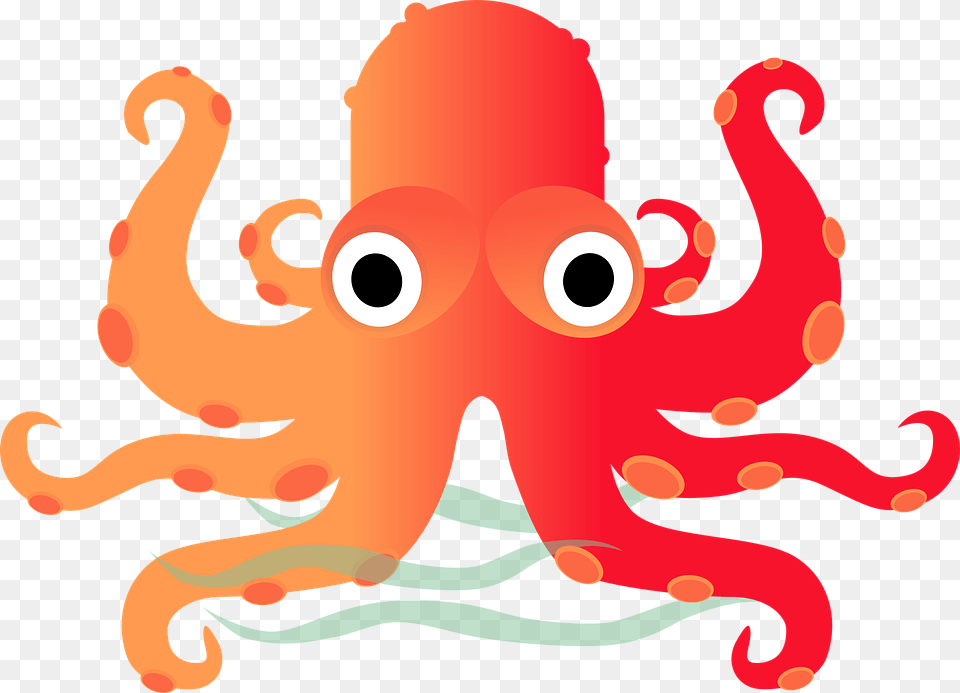 Transparent Octopus Clip Art, Animal, Sea Life, Invertebrate, Baby Png Image