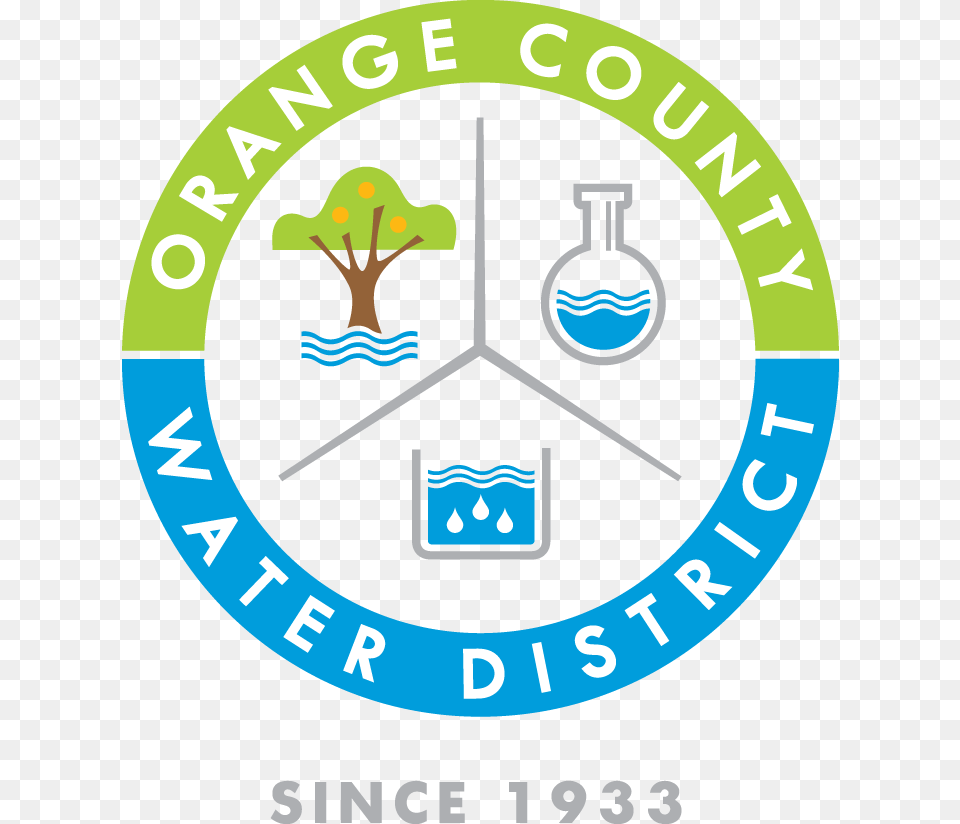 Ocwd Color Orange County Water District California, Logo, Disk Free Transparent Png