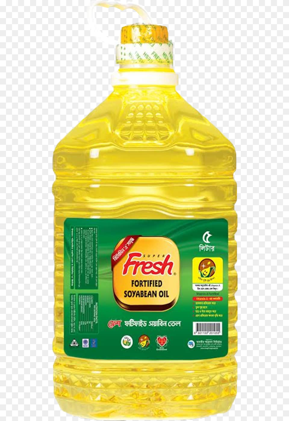 Oil Bottle Fresh Soyabean Oil 5 Ltr, Cooking Oil, Food, Ketchup Free Transparent Png