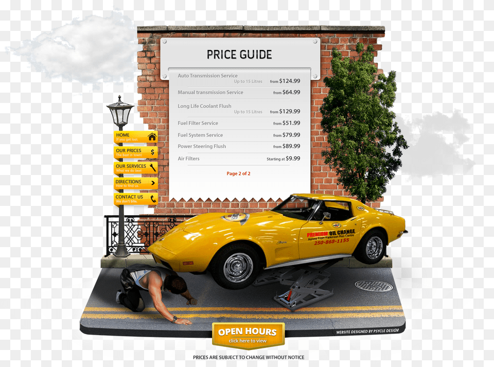 Transparent Oil Change Corvette Stingray, Advertisement, Car, Transportation, Vehicle Free Png Download