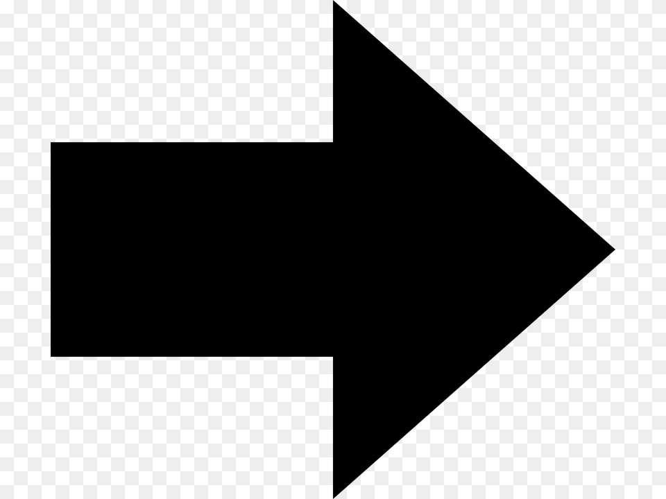 Transparent Ok Arrow Right Direction, Gray Free Png Download