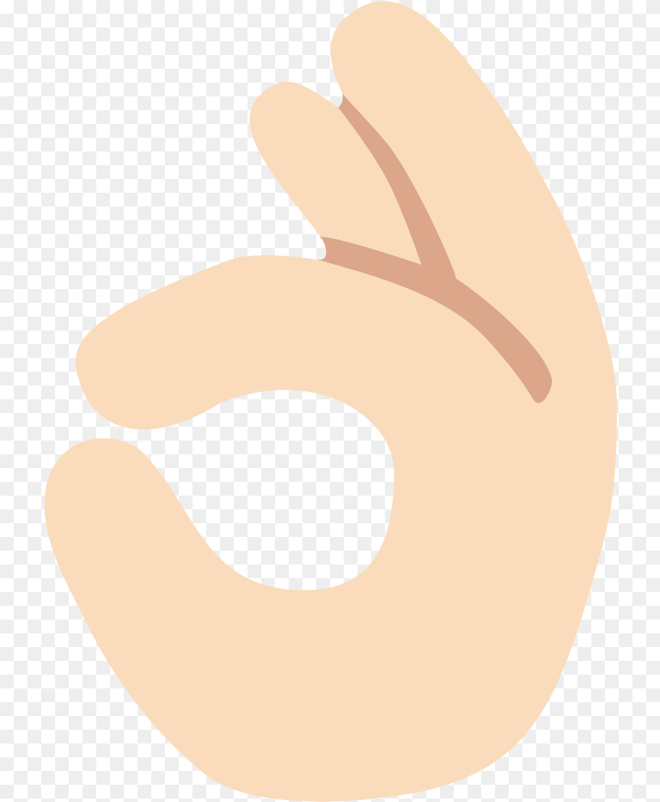 Transparent Ok Hand Emoji Circle, Clothing, Glove, Body Part, Finger Free Png Download