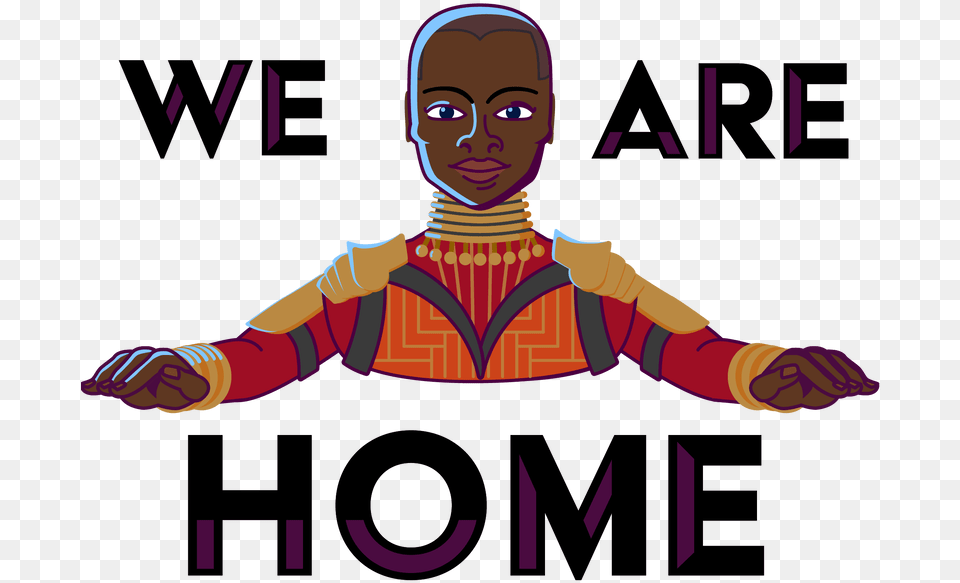 Transparent Okoye, Advertisement, Poster, Adult, Person Free Png