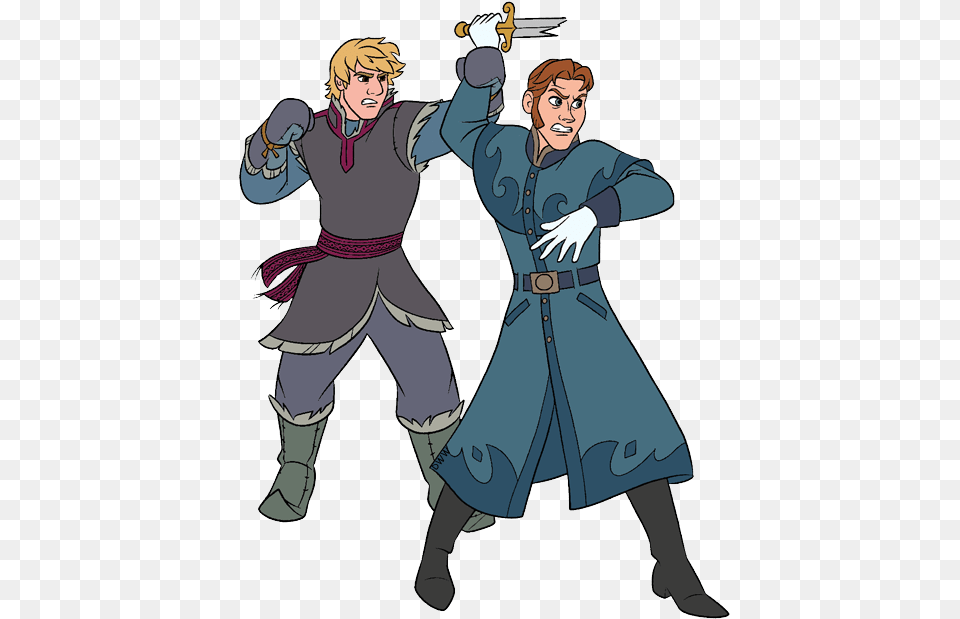 Transparent Olaf Clipart Frozen Kristoff And Hans, Book, Comics, Publication, Adult Free Png