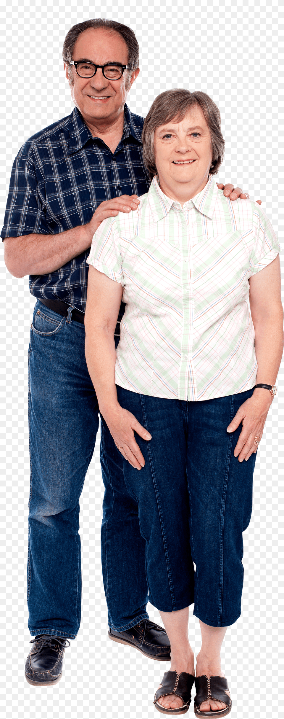 Transparent Old Couple Free Png
