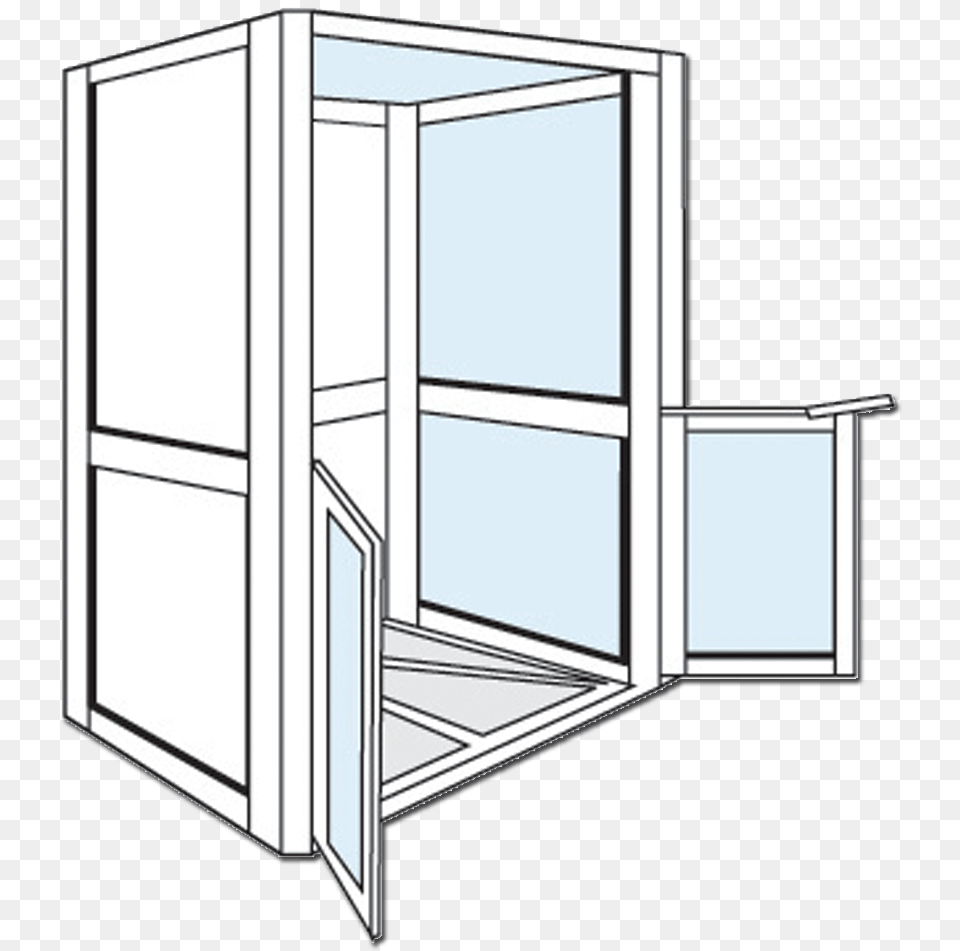 Transparent Old Door Window, Folding Door, Cabinet, Furniture, Closet Free Png