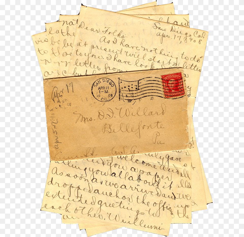 Old Letter, Text Free Transparent Png
