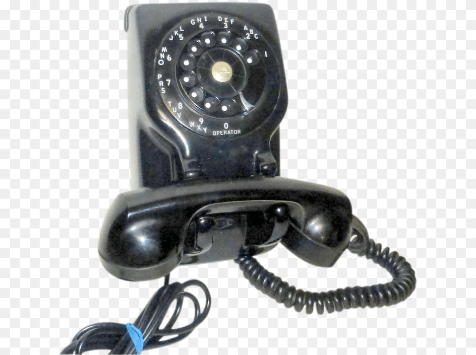 Transparent Old Phone Corded Phone, Electronics, Dial Telephone Png