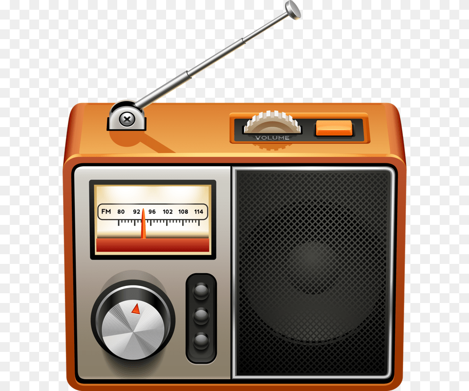 Transparent Old Radio Old Radio Clip Art, Electronics, Speaker Free Png